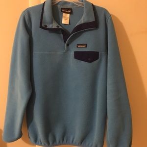 Women’s Patagonia fleece pullover jacket